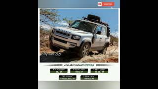 Land Rover Defender off roading car features with price 2021 model #short