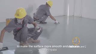 Nedis Epoxy Mortar Flooring System Construction Technology