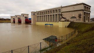 Árvíz Tiszalökön 🌊 Kis-Tisza holtág, vízerőmű, töltés