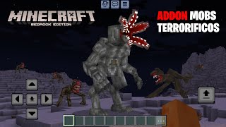 Addon de Mobs Terrorificos para MINECRAFT 1.21 BEDROCK - Mobs Terroríficos Mod Minecraft PE