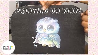 PRINTING IMAGE ON BAG PANEL | INKJET PRINTER | MINI DUFFLE BAG | PART 1