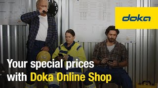 Your special prices with Doka Online Shop [EN]