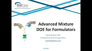 Advanced Mixture DOE for Formulators