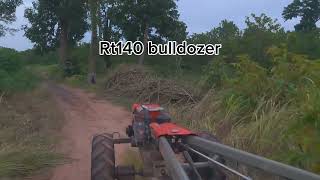 Kubota RT140 truck transports fresh cassava Part 1