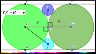 If two circles are tangent, their centers and the tangent point are collinear.