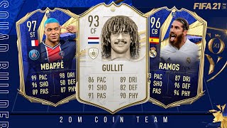 FIRST OWNER 93 PRIME GULLIT SQUAD BUILDER! 17M+ TEAM! FIFA 21