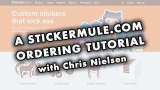 Ordering Vinyl Stickers on STICKERMULE.COM