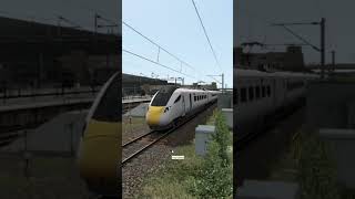 800104 Departs Milton Keynes #class800 #hitachi #highspeedtrain #railway #train @WesternSpot23