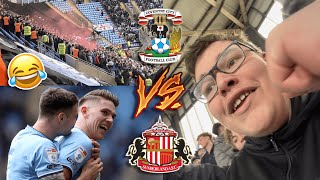 Sunderland SELL OUT Away End ... And LOSE 😂 | Coventry City 2-1 AFC Sunderland