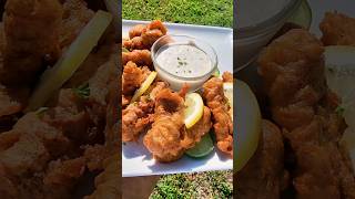 Beer Battered Cod With Cajun Tartar Sauce