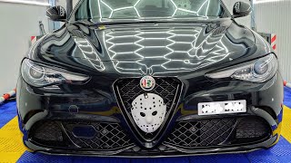 Alfa Romeo Giulia Quadrifoglio In Performance Mode #alfaromeo