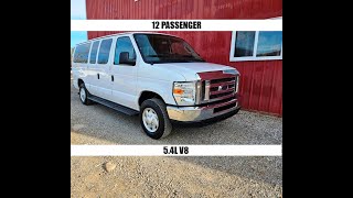 SOLD!!  2012 Ford E-350 12 Passenger, Running Boards!