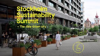 Stockholm Sustainability Summit: The data driven city