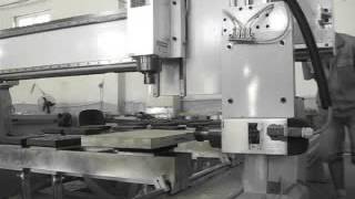 lateral drilling cnc router machine for door lock making