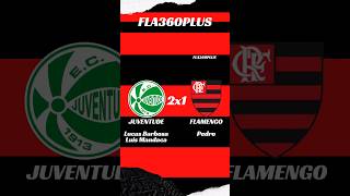 Juventude 2x1 Flamengo