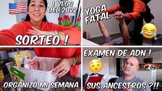 MI VIDA EN USA🇺🇸|ORGANIZO Y LIMPIO MI DESPENSA ,YOGA JUNTOS 🤣 ASHLEY HACE EXAMEN DE ADN😲 SORTEO!