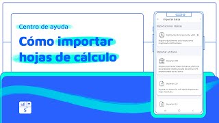 Cómo IMPORTAR hojas de cálculo en MOBILLS