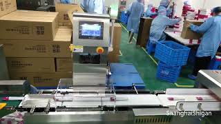 Online Food Economical Conveyor Automatic Checkweigher & metal detector,Factory Supply Check Weigher