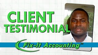 Fix-It Accounting Client Raves About the Peace of Mind Fix-It Provides to Small Business Owners