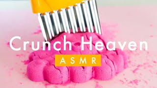 TINGLY CRUNCH HEAVEN [Kinetic Sand Cutting ASMR No Talking]