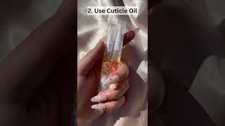 Glow up tips for your nails 💅#nails#glowup #glow #nailhacks #care