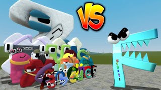 ONE DIAMOND SUPER F VS ALL ALPHABET LORE FAMILY! WHO IS STRONGER? - Garry's Mod