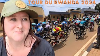 Tour du Rwanda 2024 | Watching the cycling race go past my house! 🚲