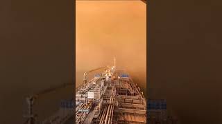 Egypt sandstorm video #merchantnavy #sailor #ytshorts #ship #viral #shortvideo #trending