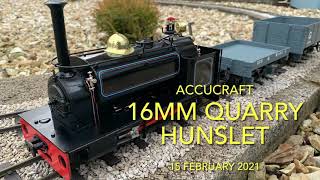 Accucraft 16mm Scale Quarry Hunslet