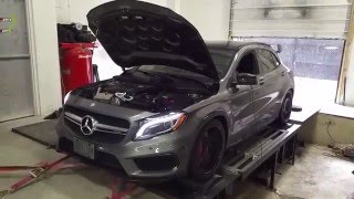 Mercedes GLA 45 AMG on DynoJet