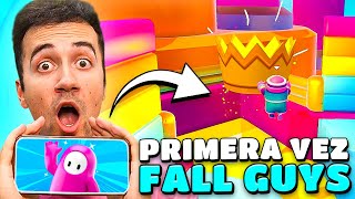 MI PRIMERA VEZ EN FALL GUYS MOBILE