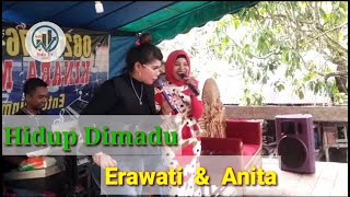 Lagu daerah jambi - Hidup dimadu || duet Erawati bagumbak vs Anita biaso bae.