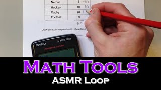 ASMR Loop: Math Tools - Unintentional ASMR - 1 Hour