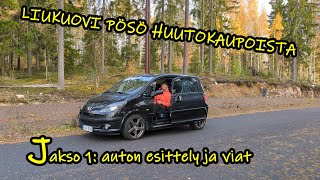 Ostin Peugeot 1007 huutokaupoista, mimmonen auto on toistakymmentävuotta vanha pieni Ranskalainen?