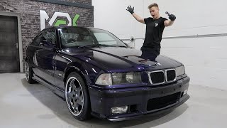 Detailing a Techno Violet BMW E36 | "It Looks Brand New!"