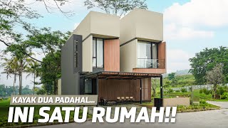 Rumah Modern Tropis 144m2 Desainnya Keren Banget! Sequioa Hills | Anvaya Townhouse