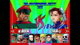 Street Fighter History The Matches (Street Fighter EX Plus Mame 64) Part 2