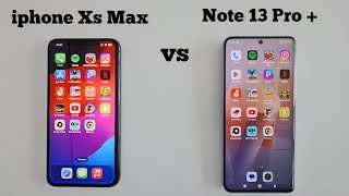 Redmi note 13 Pro + vs iphone Xs Max || Speed Test