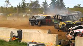 2014 Windsor Exhibition 8cly & free for all Demolition Derby