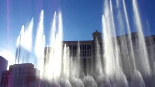 Dancing fountains, Bellagio, Las Vegas