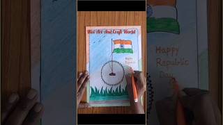 Republic day special drawing #shorts #ytshorts