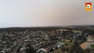 Australian Town - St Arnaud Code Red weather warning