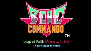 Bionic Commando (NES) - 'Leap of Faith' (Areas 2, 9, 11) Music (1 hr)