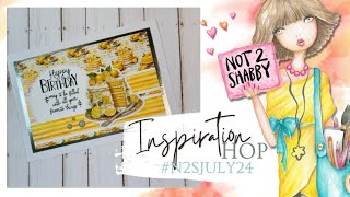 #N2SJuly24 N2S Hop & Giveaway - July 2024 SheetLoad Of Cards Using 6x6 No Scraps!