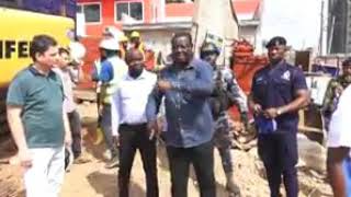 Ghanian President arrests white contractor over dereliction of duties