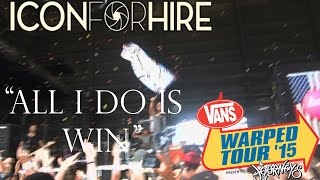 Icon For Hire "All I Do Is Win" Live at Warped Tour 15(West Palm Beach)