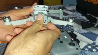 Powerbank Baseus recarregando Dji Mini 2 e suas baterias