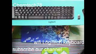 Logitech keyboard and mouse