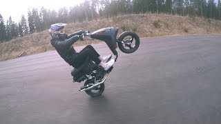 Beta Ark 70cc/Typhoon 70cc Stunt║Rain Doesn't Stop Us!