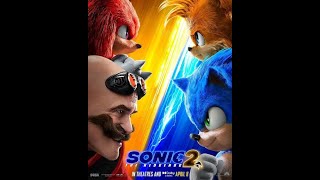 Sonic the Hedgehog 2 Drawing | Movie poster in classic look | Sonic simple drawing | SimpleArtizt